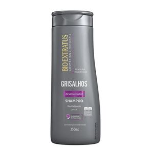 Shampoo Desamarelador Grisalhos Bio Extratus 250ml