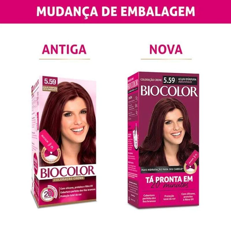 Mini-Kit-Coloracao-5.59-Acaju-Purpura-Deslumbrante-Biocolor