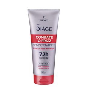 Condicionador Combate O Frizz Siàge By Eudora 200ml