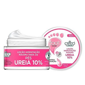 Loção De Hidratação Máxima Para Os Pés Uréia 10% Foot Cream Flores & Vegetais 250g