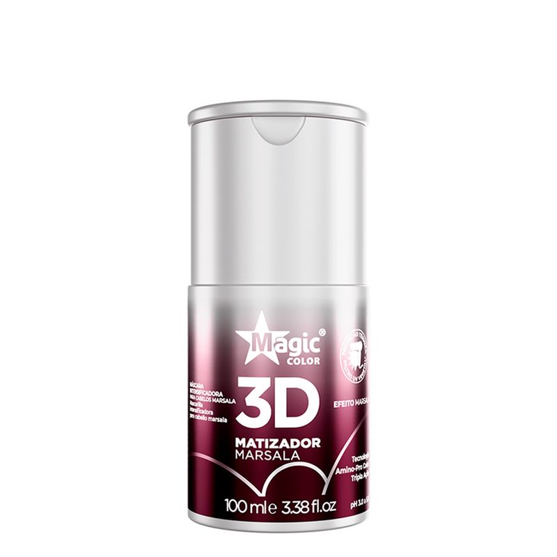 Mascara-Intensificadora-3d-Matizador-Marsala-Magic-Color-100ml