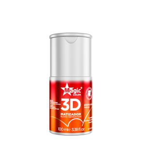 Máscara Intensificadora 3d Matizador Ruivo Sensation Magic Color 100ml
