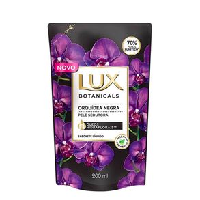 Refil Sabonete Liquido Orquidea Negra Lux Botanicals 200ml