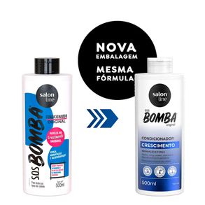 Condicionador S.O.S Bomba Crescimento Salon Line 500ml