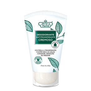 Desodorante Antitranspirante Cremoso Flores & Vegetais 60g