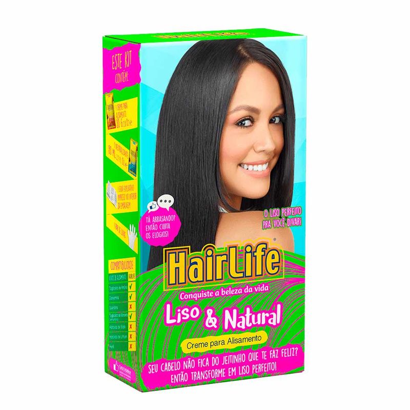 Creme-Alisante-Liso---Natural-Hairlife-180g