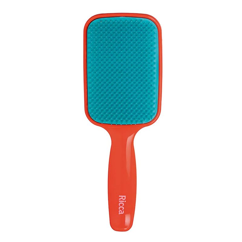Escova-Para-Cabelo-Raquete-Flex-Hair-Red-Ricca-Ref-452