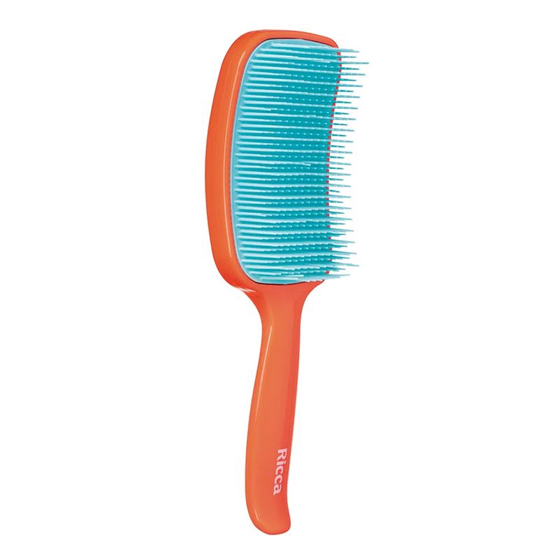 Escova-Para-Cabelo-Raquete-Flex-Hair-Red-Ricca-Ref-452