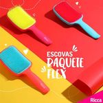 Escova-Para-Cabelo-Raquete-Flex-Hair-Red-Ricca-Ref-452