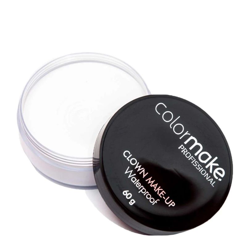 Clown-Make-Up-Waterproof-Branco-Colormake-60g
