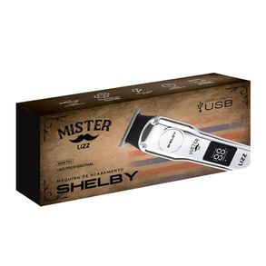 Máquina De Acabamento Sem Fio Mister Shelby Lizz Usb