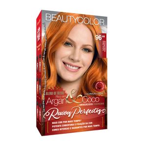Kit Coloração Ruivos Perfeitos 96.44 Ruivo Claro Indecifrável Beautycolor