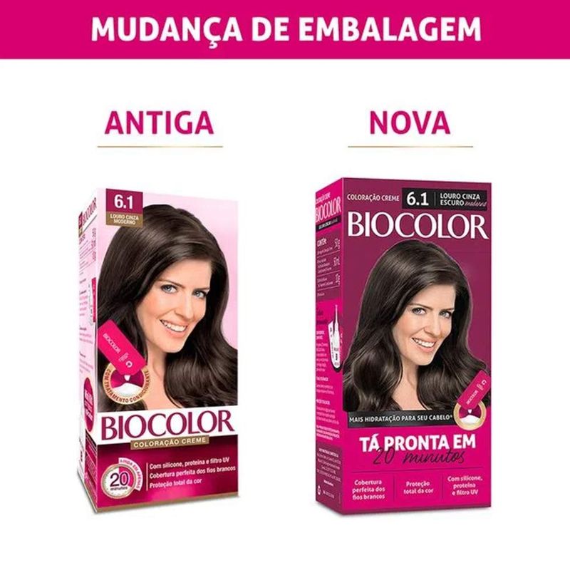Mini-Kit-Coloracao-6.1-Louro-Cinza-Escuro-Moderno-Biocolor