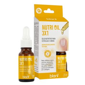 Óleo Nutritivo Para Cutículas E Unhas Nutri Oil 3x1 Blant 15ml