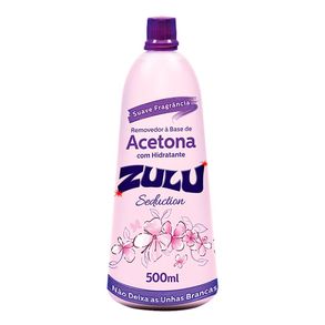 Removedor Á Base De Acetona Com Hidratante Zulu 500ml