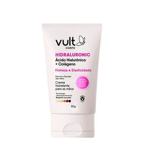 Creme Hidratante Para Mãos Hidraluronic Ácido Hialurônico + Colágeno Vult Corpo 50g