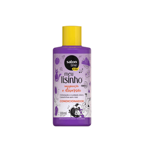 Condicionador Meu Liso Kids Desembaraçante Hidratação E Brilho Salon Line 300ml