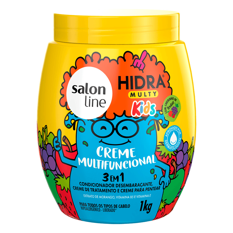 Creme-Multifuncional-3-Em-1-Hidra-Kids-Multy-Salon-Line-1kg