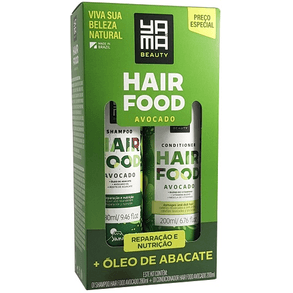 Conjunto Yama Hair Food Avocado (Shampoo + Condicionador)