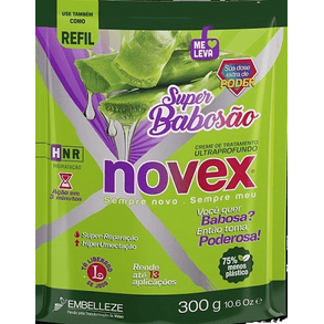 Cr Cab Novex Babosao Refil 300