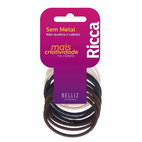 Elástico Ricca 3mm Sem Metal - 892
