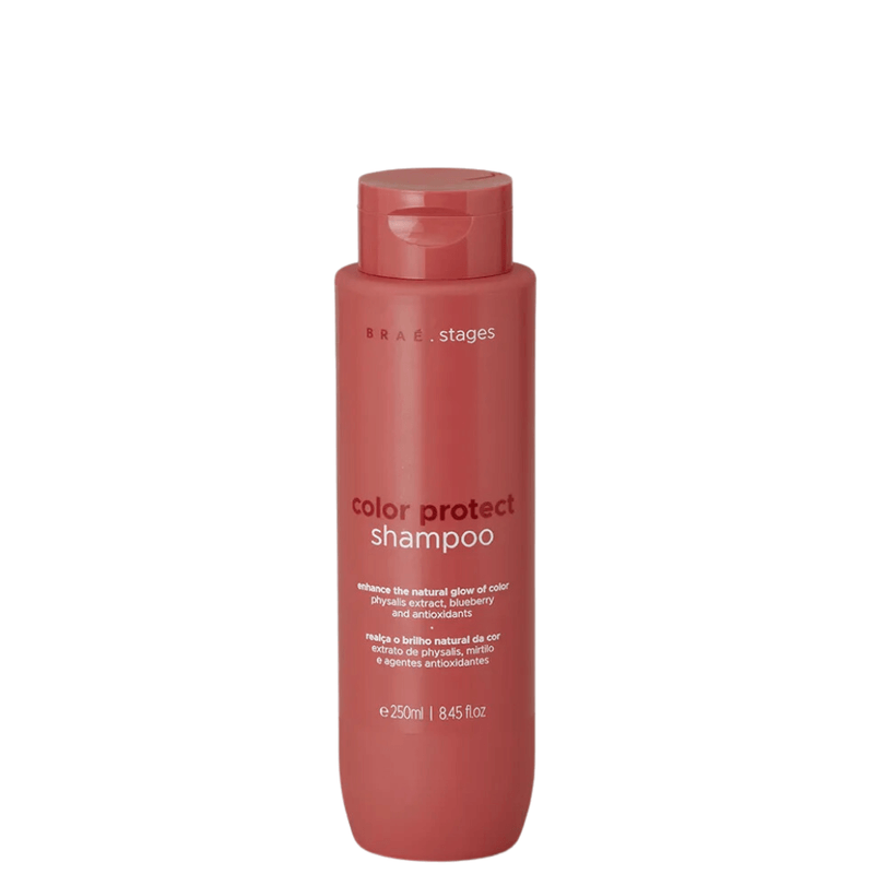 Sh-Brae-Stages-Color-Protect-250ml---Shampoo-Para-Protecao-Da-Cor-Dos-Cabelos.