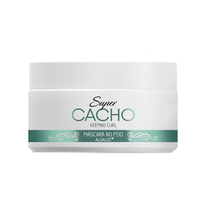 Mascara Capilar Macpaul No Poo Super Cacho 250ml - Hidratação Intensiva Para Cachos
