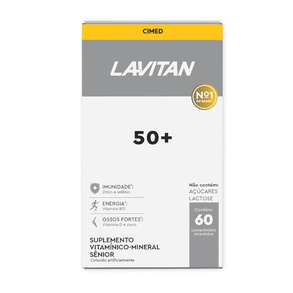 Suplemento Lavitan 50+ - 60 Cápsulas