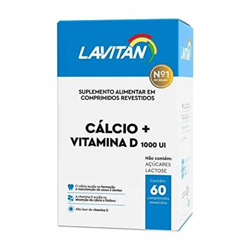 Suplemento-Lavitan-Calcio---D-1000ui---60-Comprimidos