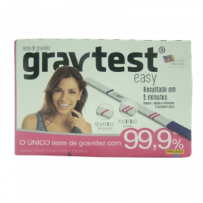 Gravtest Easy - Teste De Gravidez Rápido E Fácil