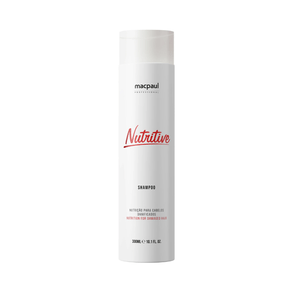 Shampoo Macpaul Nutritive 300ml - Hidratação E Nutrição Intensiva Para Cabelos Saudáveis.