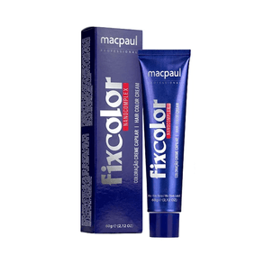Tint Macpaul Fix Color 6.7 Marr/Madeira - 60ml - Coloração Sem Amônia, Cobertura Intensa E Brilho Radiante.