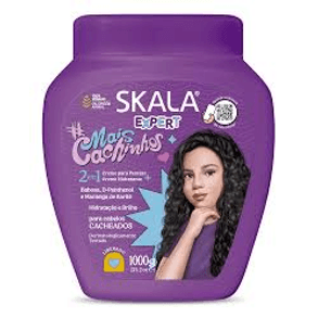 Creme Para Cabelo Skala Mais Cachinhos 1000g - Definição E Hidratação Para Cabelos Cacheados.