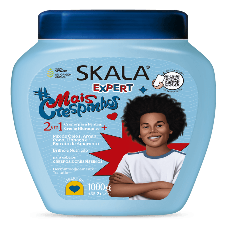 Cr-Cab-Skala-Mais-Crespinhos-1000---Creme-Para-Cabelos-Crespos-E-Cacheados-1000g