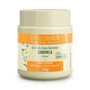 Máscara De Hidratação Camomila - Extradus 250g - Cuidado E Souplesse Para Cabelos Masculinos.
