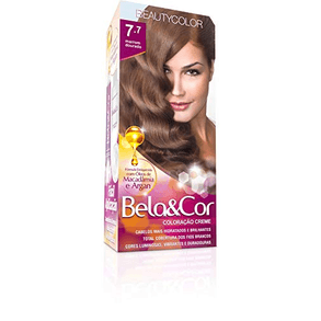 Tintura Bela Cor Kit 7.7 Marr/Dour - 7896509972213