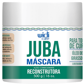 Mascara Capilar Widi Care Juba Reconstrutora 500g - Cuidado Intensivo Para Cabelos Danificados