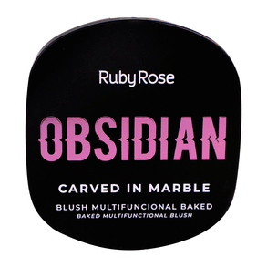 Blush Ruby Rose Obsidian