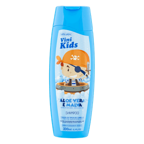 Sh Vinilady Kids Aloe Vera E Malva 330ml - Hidratante E Suave Para A Pele Das Crianças.