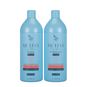 Kit Zap Me Leva Pra Casa Mandioca - Shampoo + Condicionador 1000ml