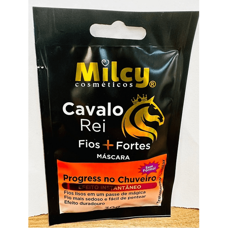 Sache-Milcy-Cavalo-Rei-Liso-Para-Chuveiro---30g