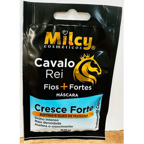 Sache Milcy Cavalo Rei Cresce Forte 30g - Aumento Da Força E Crescimento Saudável Para Seu Cavalo.