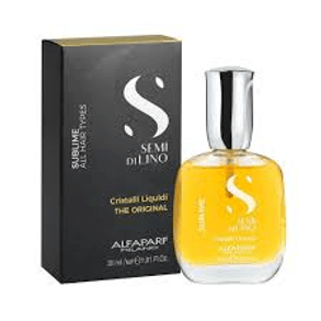 Óleo Capilar Alfaparf Sublime Cristalli 30ml - Brilho Intenso E Hidratação Profunda