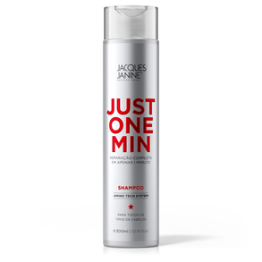 Sh Jacques Janine Just One Min 300ml - Shampoo Hidratante Desintoxicante