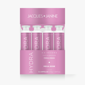 Amp Jacques Janine Hidracare Hydra 45 - Hidratação Profunda E Revitalização Para Todos Os Tipos De Cabelo.