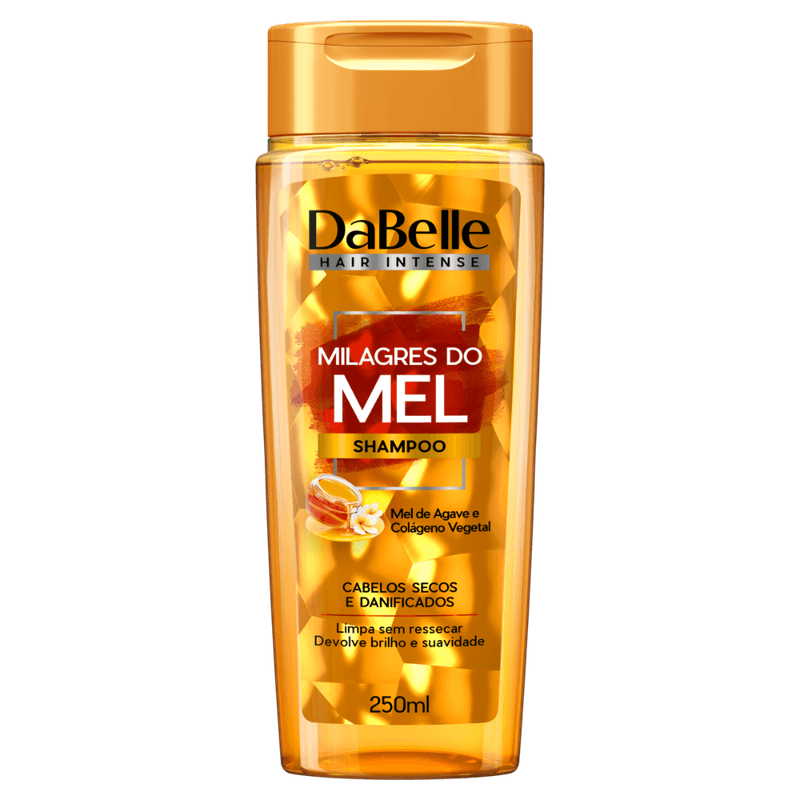 Shampoo-Dabelle-Milagres-Do-Mel-250ml---Hidratacao-E-Nutricao-Para-Cabelos.