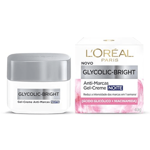 Gel De Noite Facial L'Oréal Glycolic Bright - 49g