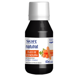 Óleo Capilar Natutrat Sos Cenoura 60ml - Hidratação E Nutrição Intensiva