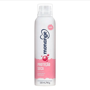 Monange Aero Proteção Seca 150ml - Antitranspirante Aerosol