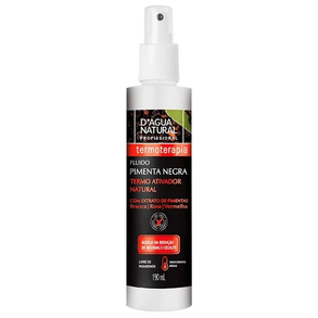 Fluido Termo D'Água Natural Pim/Neg 190 Ml - Proteção Térmica E Hidratação